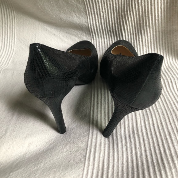 Black snake skin heels 👠 - Picture 4 of 5